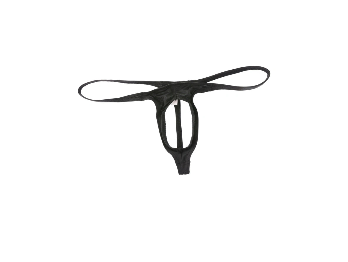 Void Slash — Hollow Cut-Out Gay G-Strings