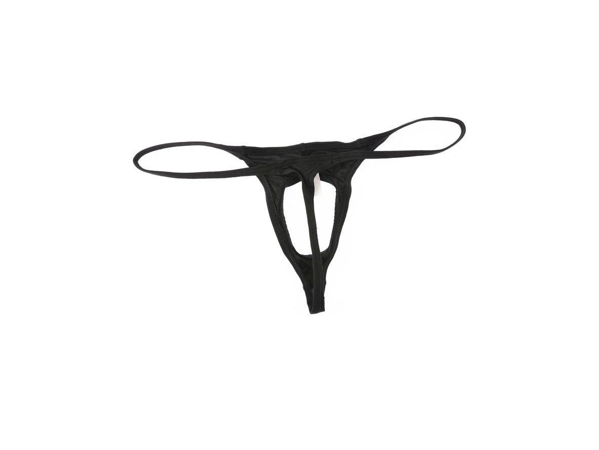 Void Slash — Hollow Cut-Out Gay G-Strings