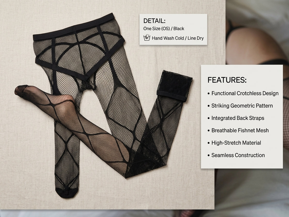 Web Surge — Crotchless Gay Pantyhose