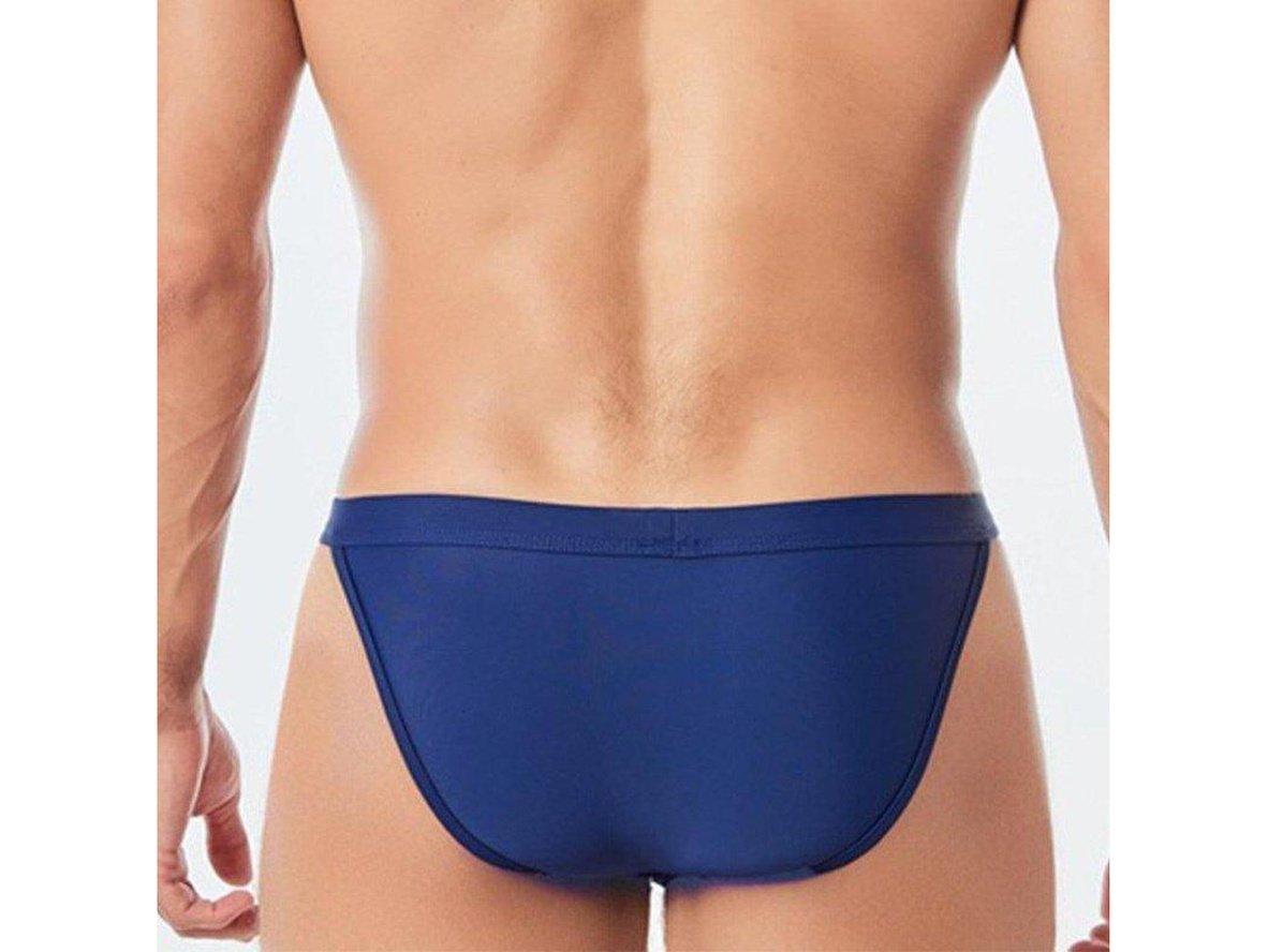 Gay Swim Bikinis | Solid Low-Rise Swim Bikini Briefs