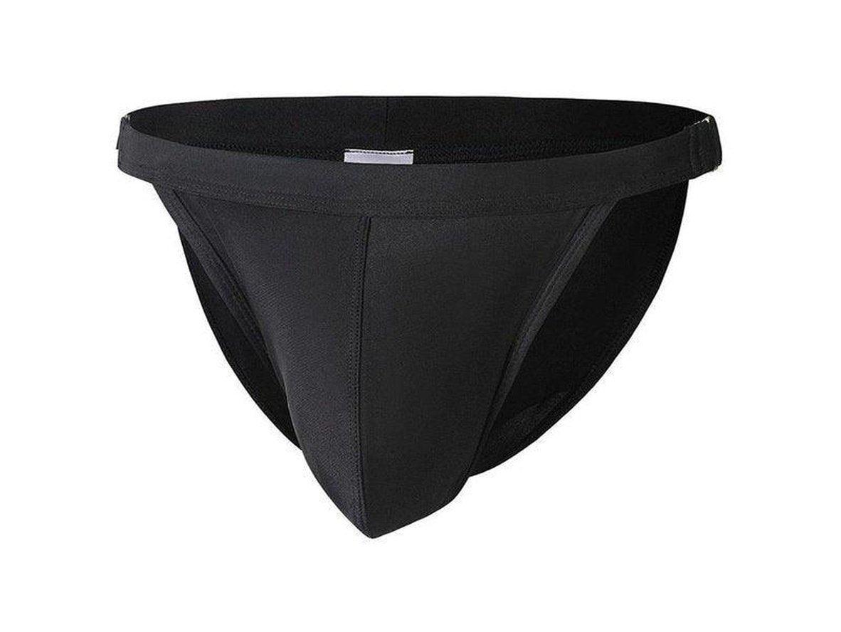 Gay Swim Bikinis | Solid Low-Rise Swim Bikini Briefs