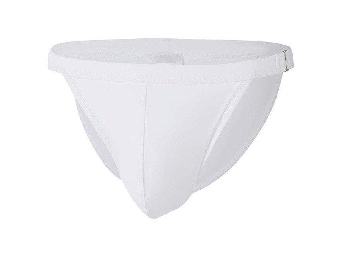 Gay Swim Bikinis | Solid Low-Rise Swim Bikini Briefs