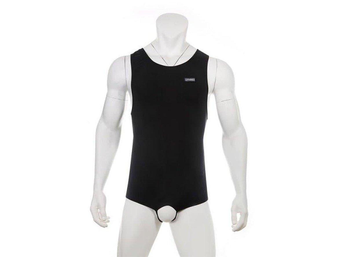 Deep Cut – Open Back Gay Bodysuit