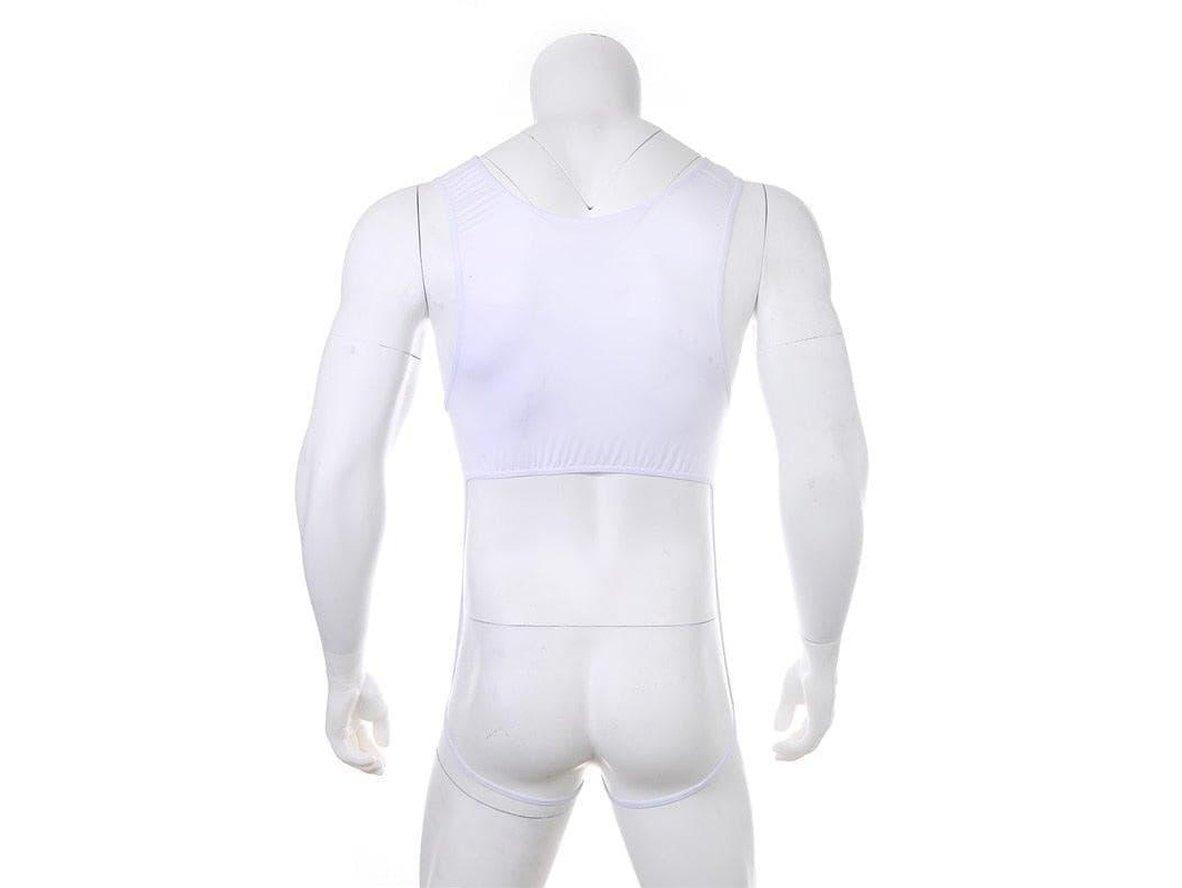 Deep Cut – Open Back Gay Bodysuit