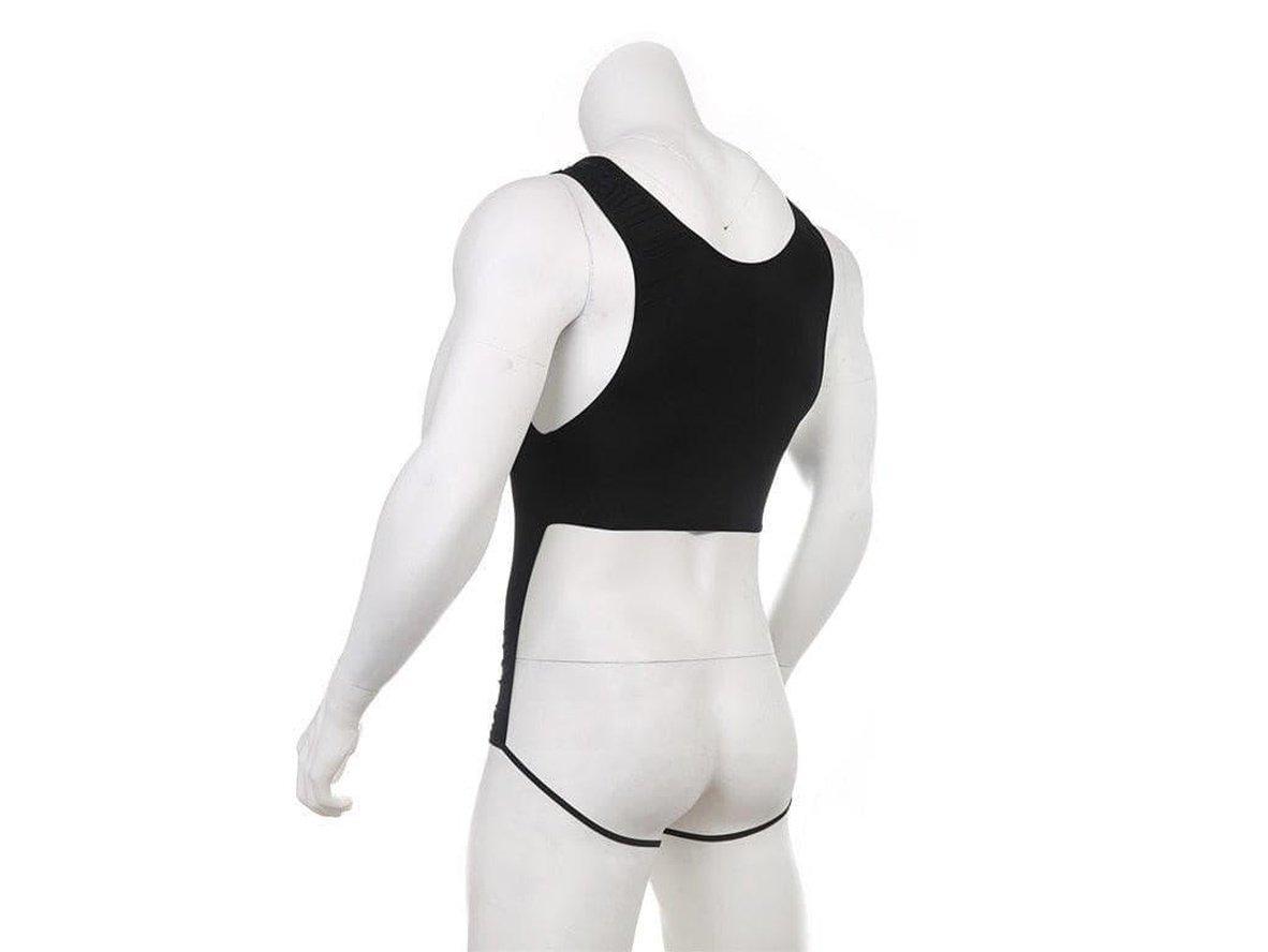 Deep Cut – Open Back Gay Bodysuit