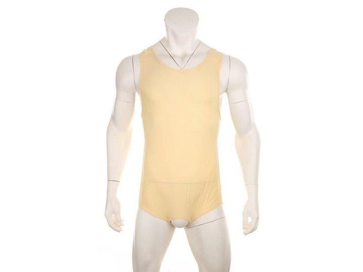 Deep Cut – Open Back Gay Bodysuit