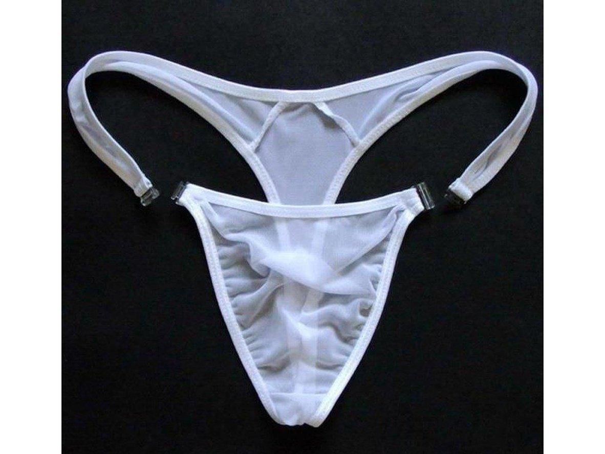 Easy Snap – BRAVE PERSON Transparent Gay Thong