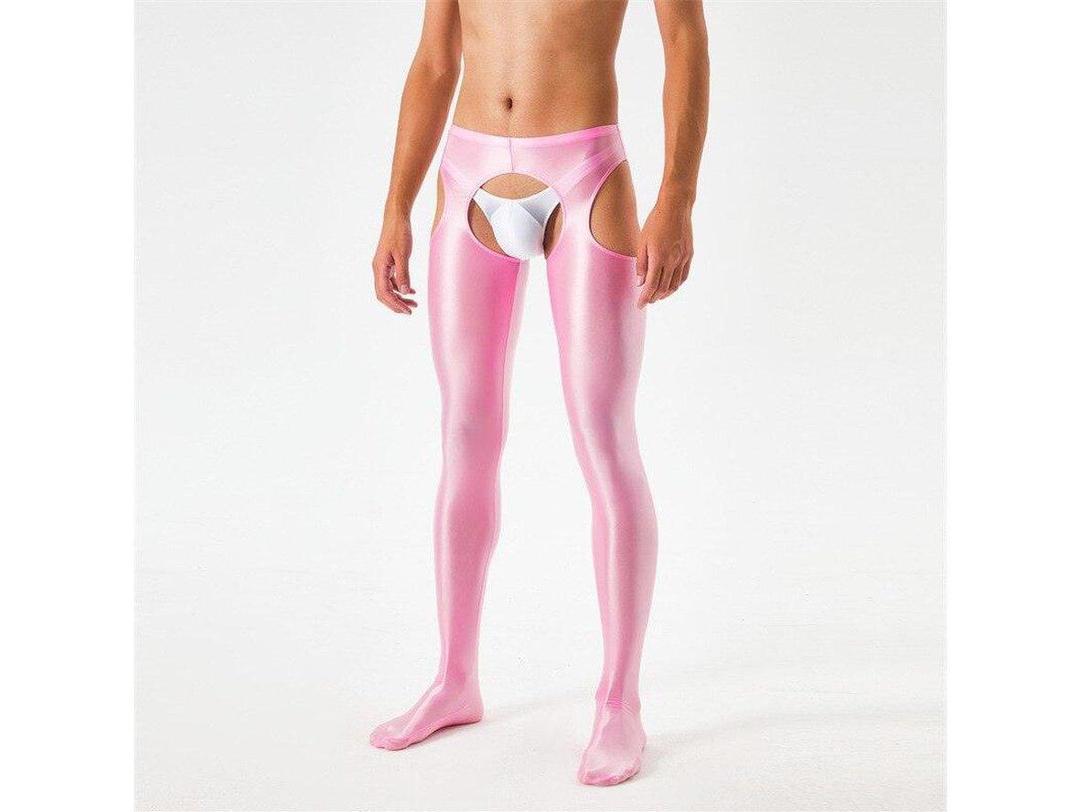 Gay Bodystockings | Glossy Open Crotch Lingerie