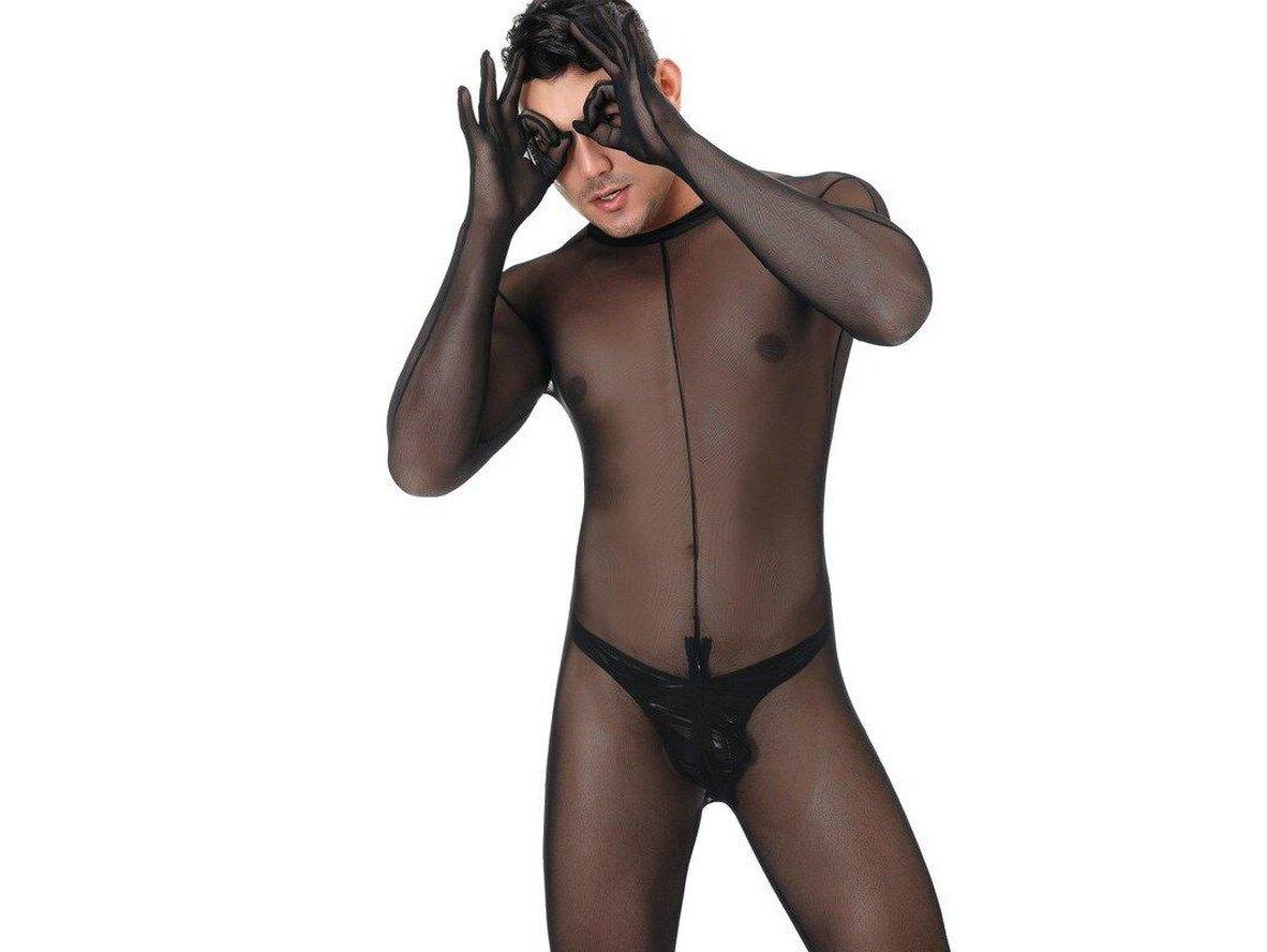 Gay Bodystockings | Sexy Male Sheer Bodysuit