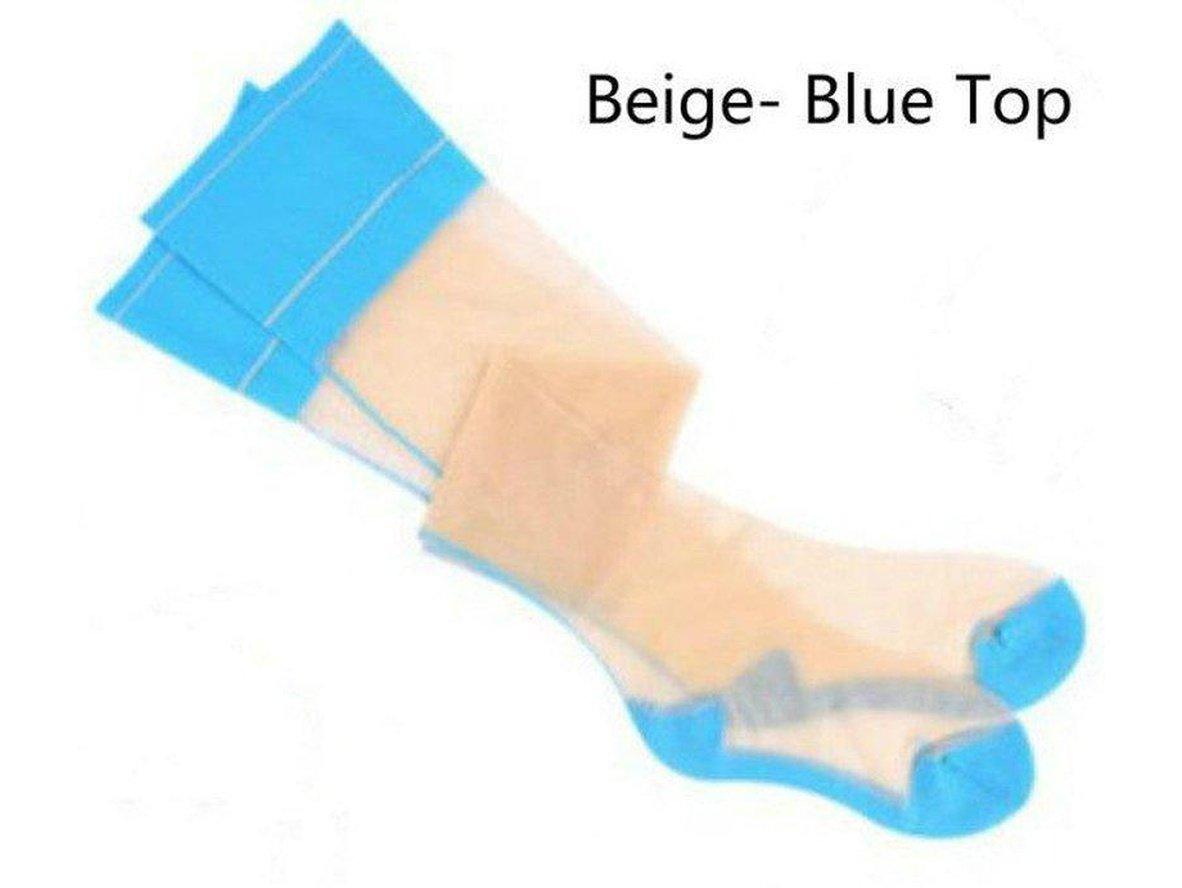 Gay Bodystockings | Thigh High Transparent Pantyhose