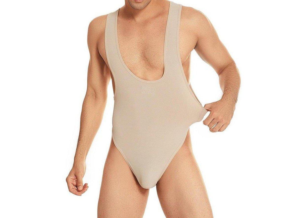 Gay Bodysuits | Sexy Backless Cheeky Leotard