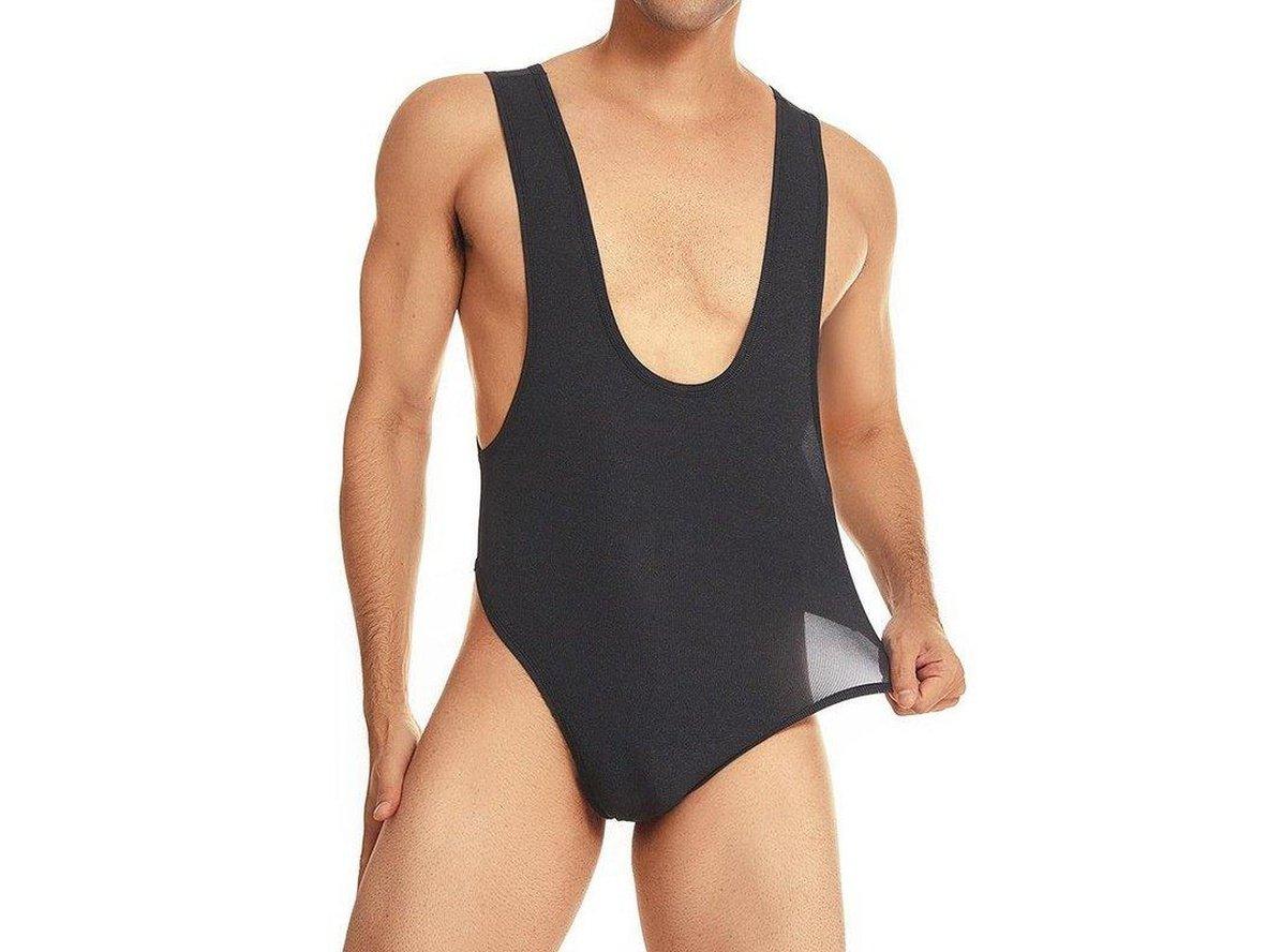 Gay Bodysuits | Sexy Backless Cheeky Leotard