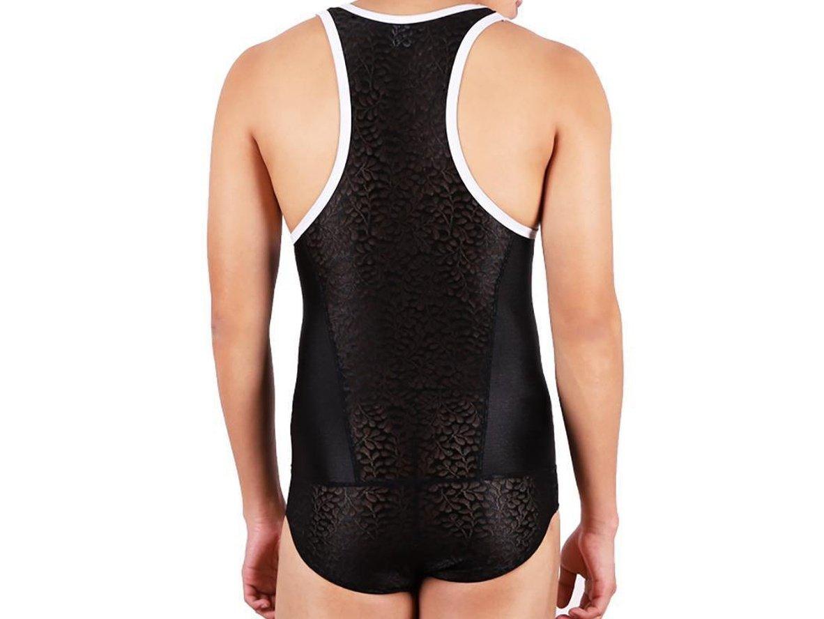 Gay Bodysuits | Sexy Lace Seamless Bodysuit