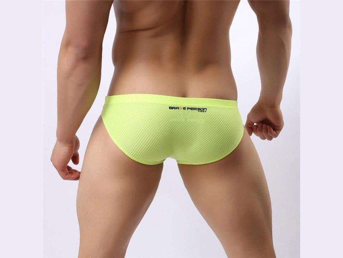 Gay Briefs | BRAVE PERSON Underwear Sexy Solid Color Briefs