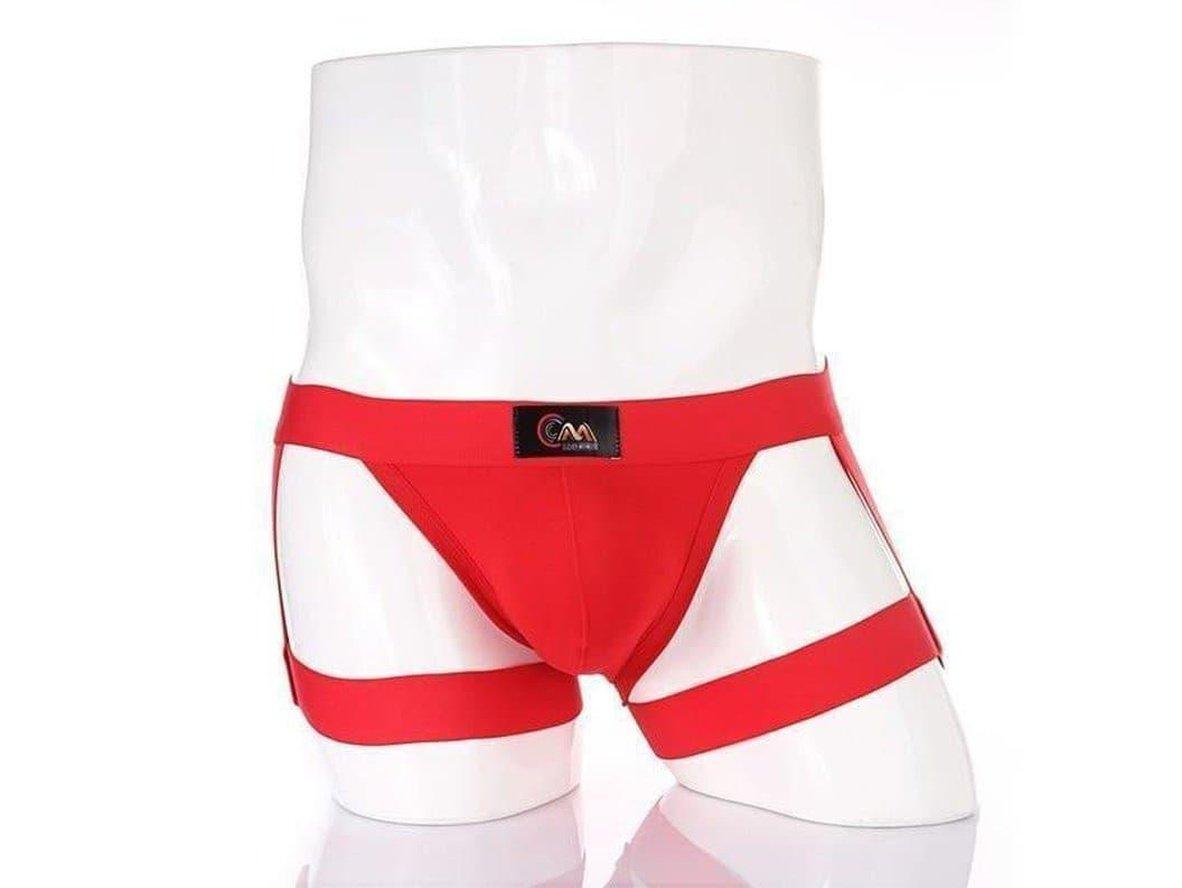 Gay Briefs | CLEVER-MENMODE Underwear Leg Belt Strap Briefs