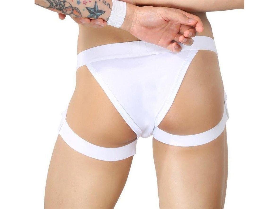 Gay Briefs | CLEVER-MENMODE Underwear Leg Belt Strap Briefs