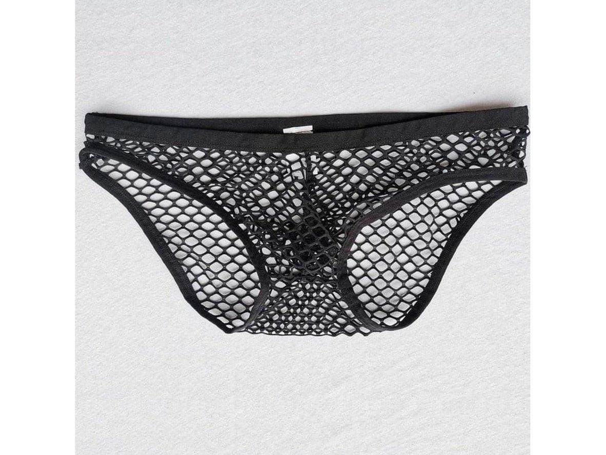Gay Briefs | Sexy Mesh See Through Underwear Briefs