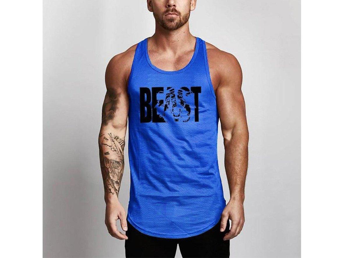 Gay Gym Tank Tops | Bodybuilding Beast Tank Tops