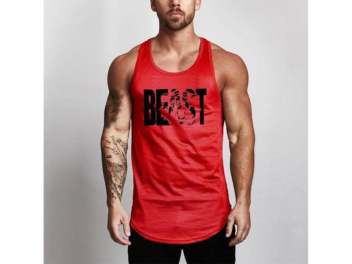 Gay Gym Tank Tops | Bodybuilding Beast Tank Tops