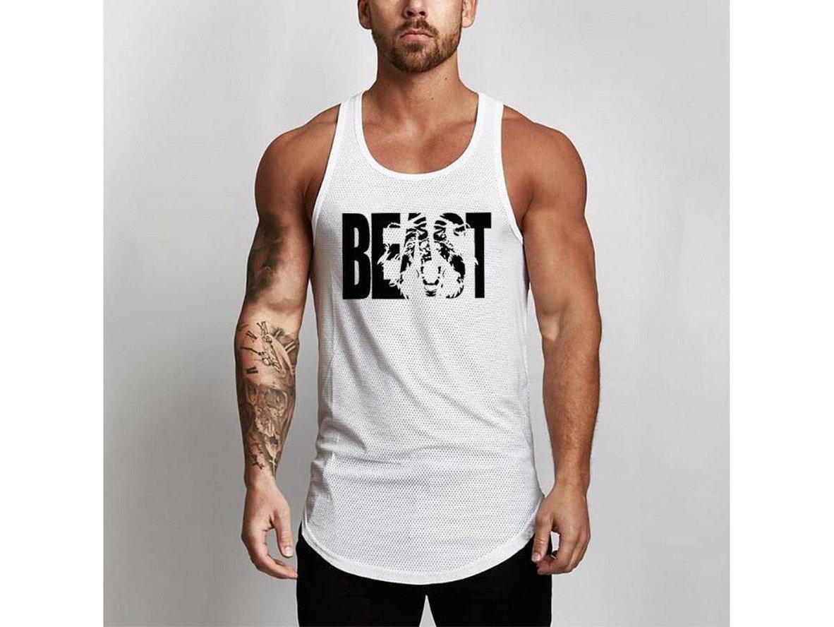 Gay Gym Tank Tops | Bodybuilding Beast Tank Tops
