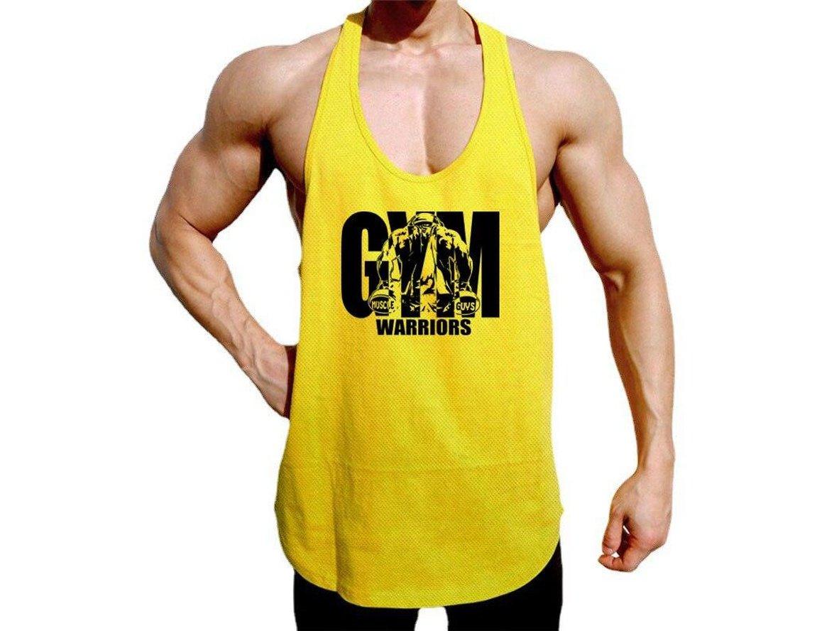 Gay Gym Tops | JUST GYM Activewear Mesh Stringer Tank Top
