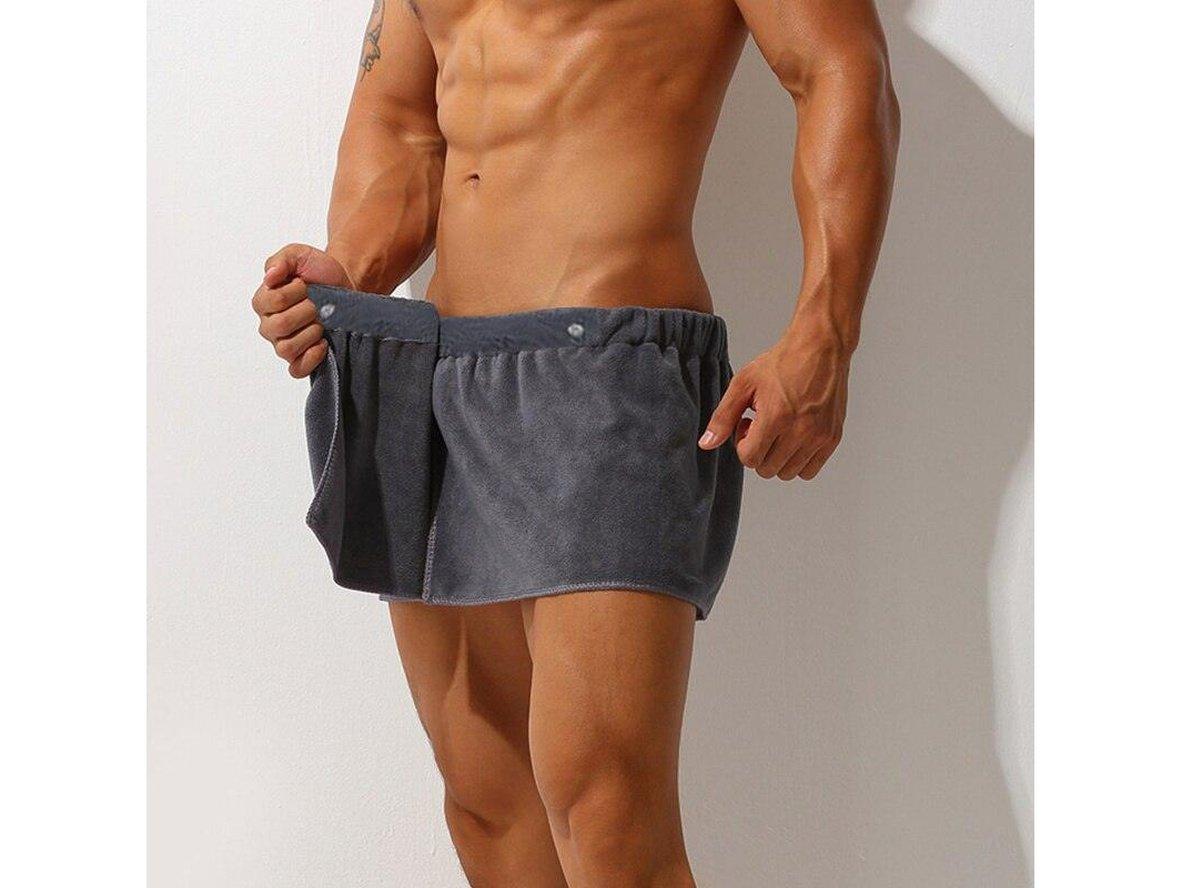 Gay Loungewear | CLEVER-MENMODE Sexy Bath Towel Shorts