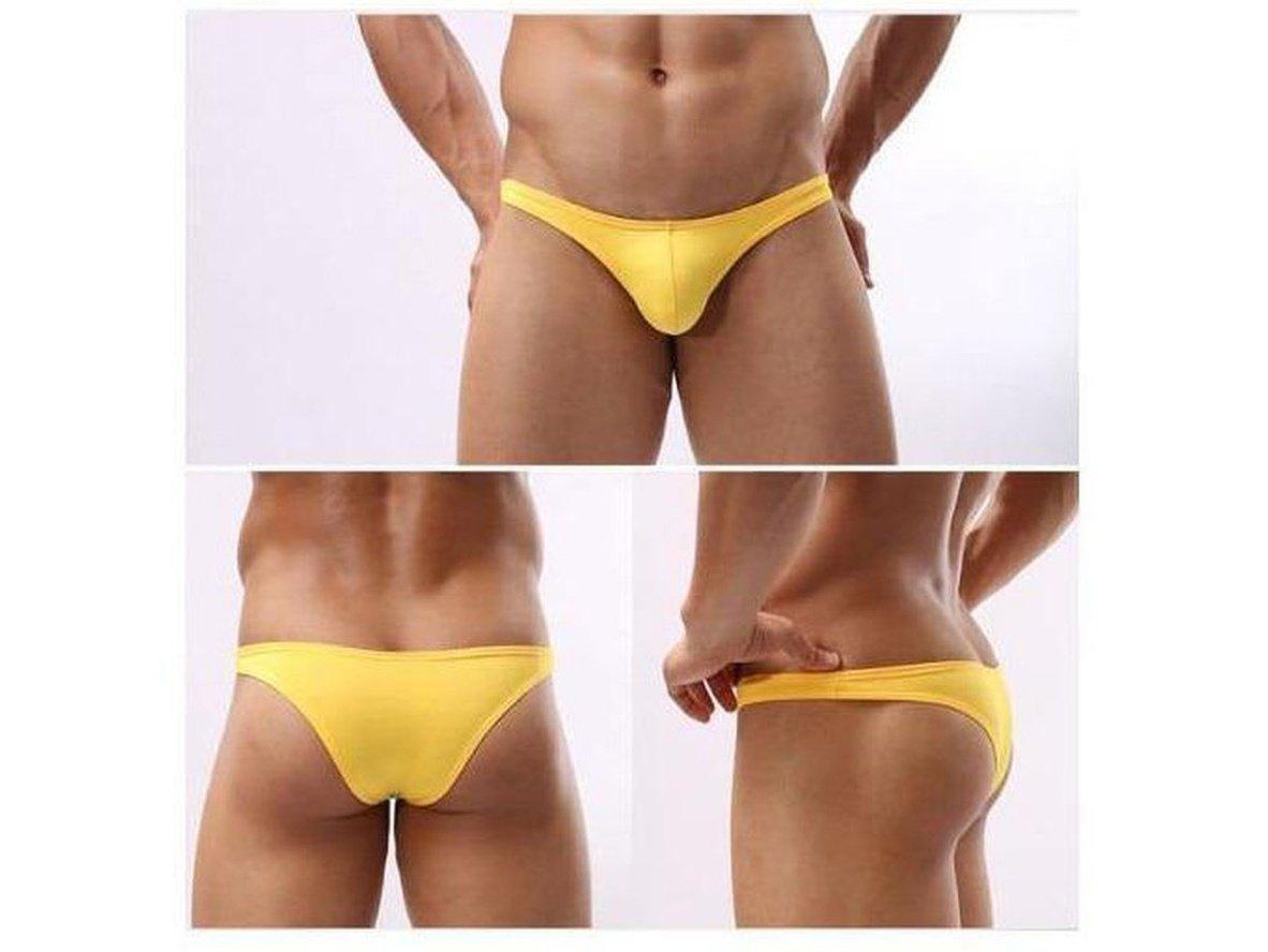Gay Swim Bikinis | CLEVER-MENMODE Sexy Half Back Cheeky Swim Bikini
