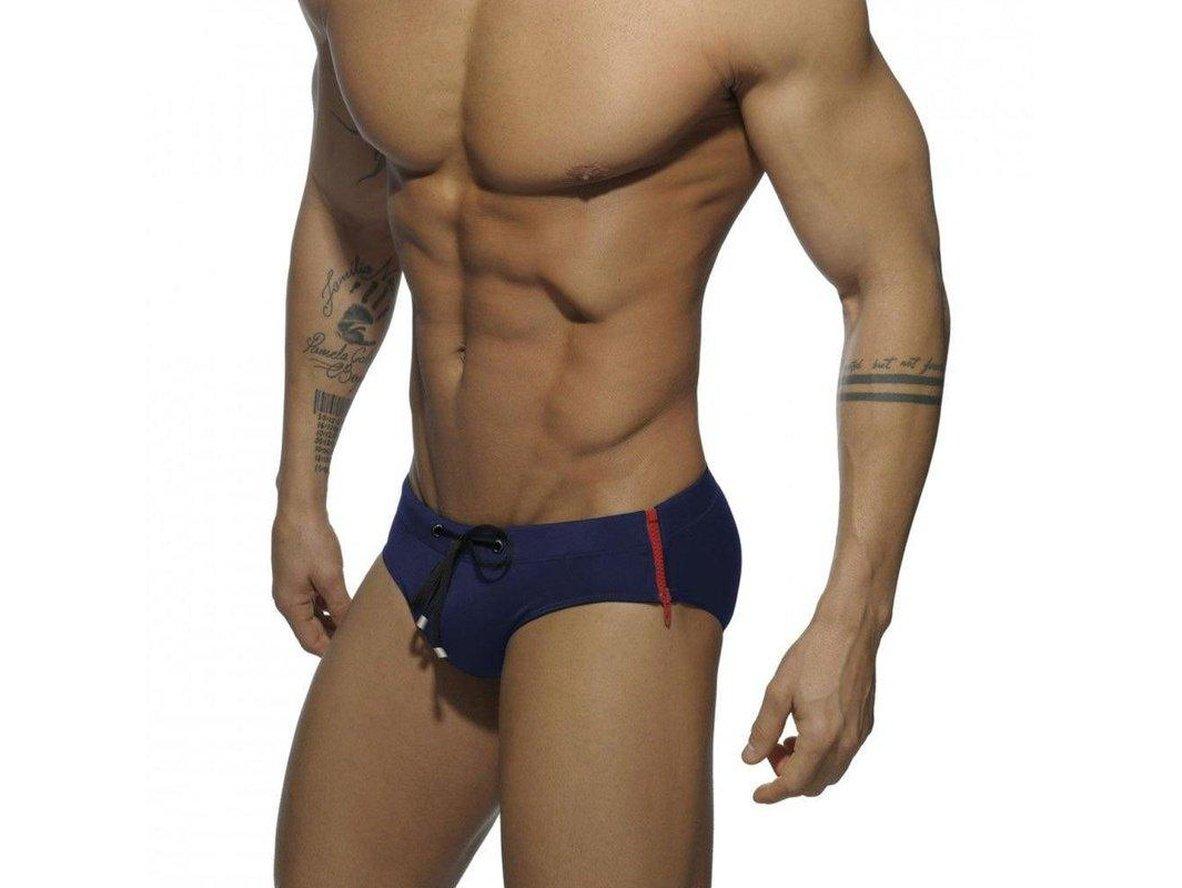 Gay Swim Briefs | Double Sides Zippers Swim Briefs