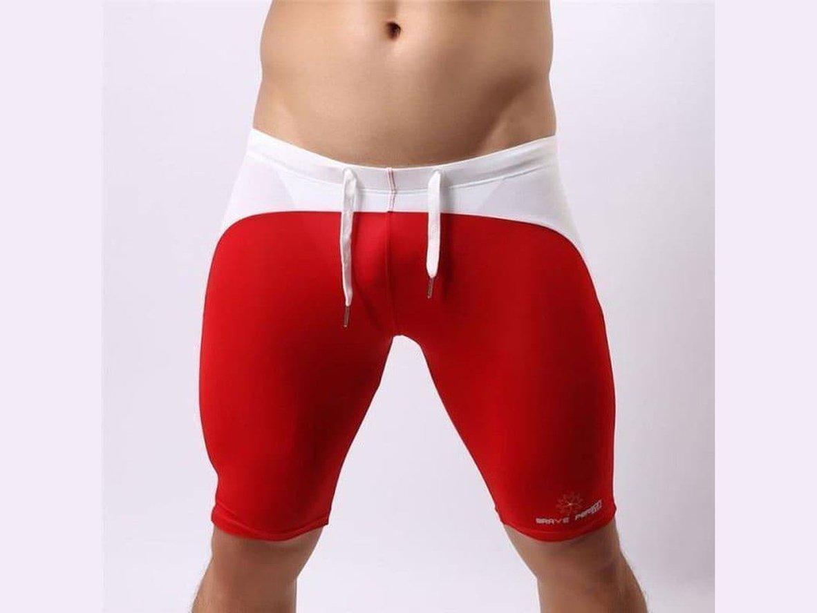 Gay Swim Jammers | BRAVE PERSON Swimwear Contrast Swim Jammers