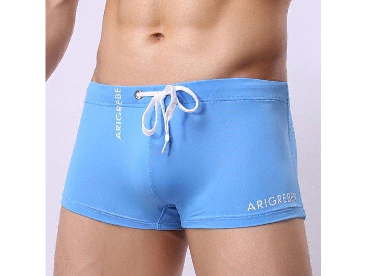 Gay Swim Trunks | Sexy Solid Swimming Trunks