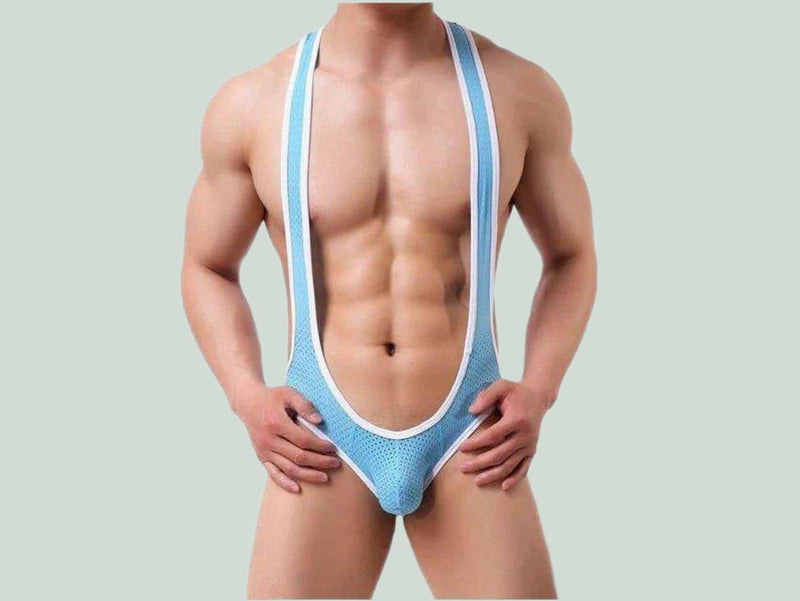 Mat Bottom — Open Butt Gay Singlet