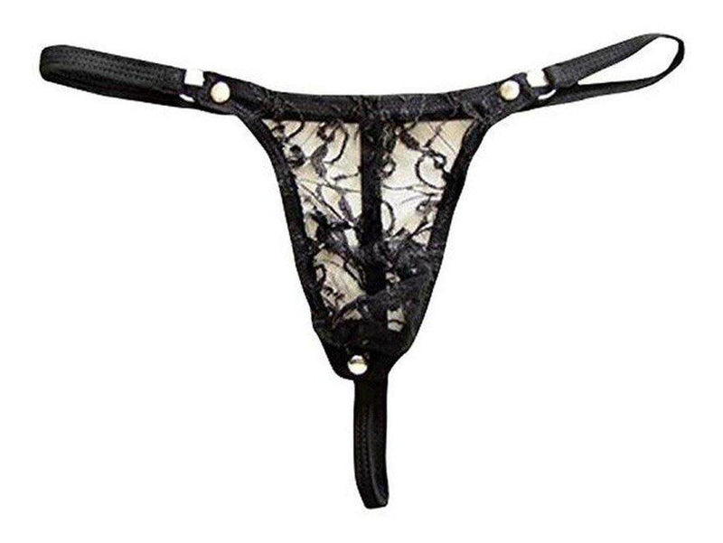 Pure Tease - Transparent Lace Gay G-String