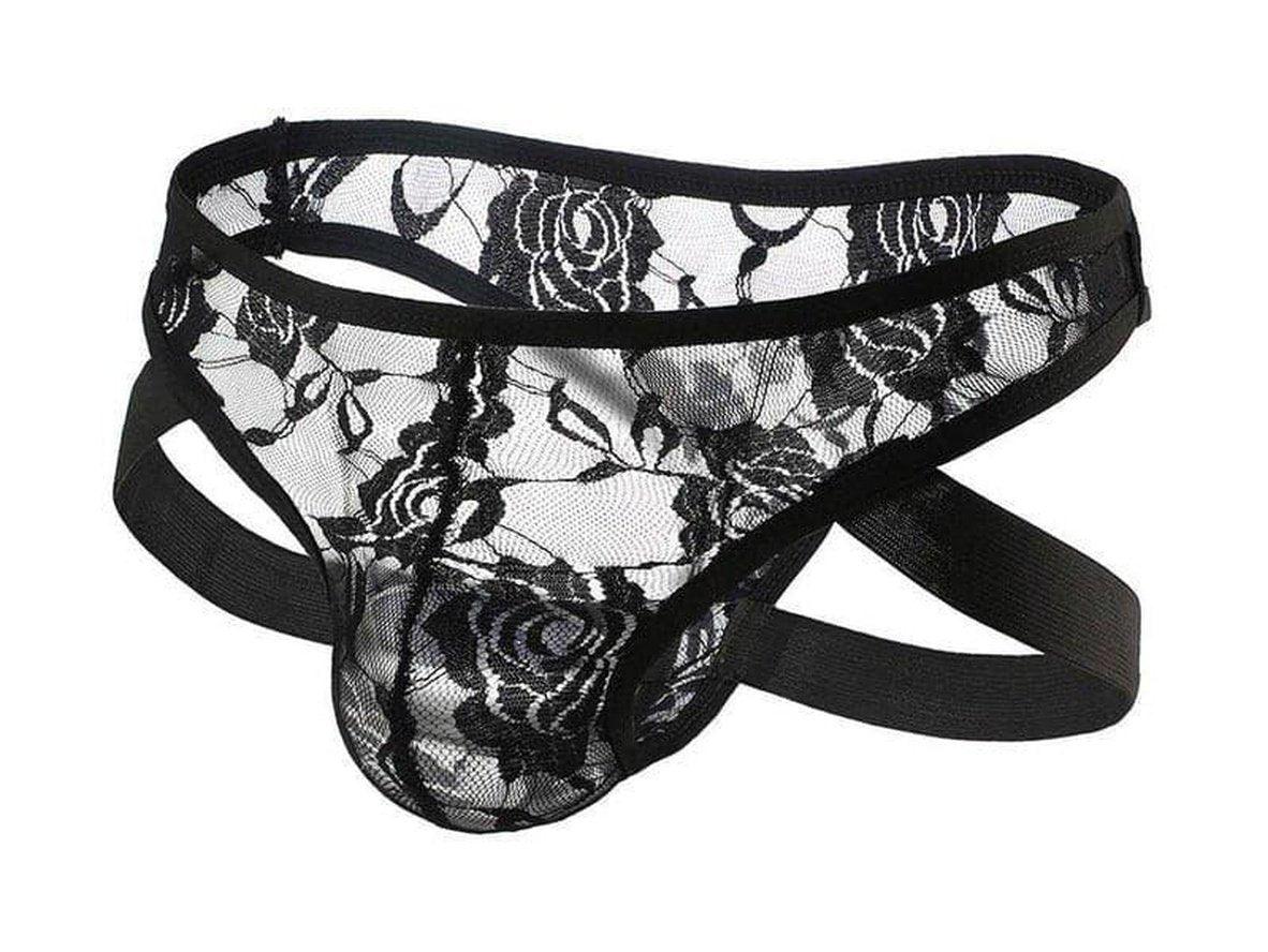 Secret Lace – Strapped Gay Lingerie Thong